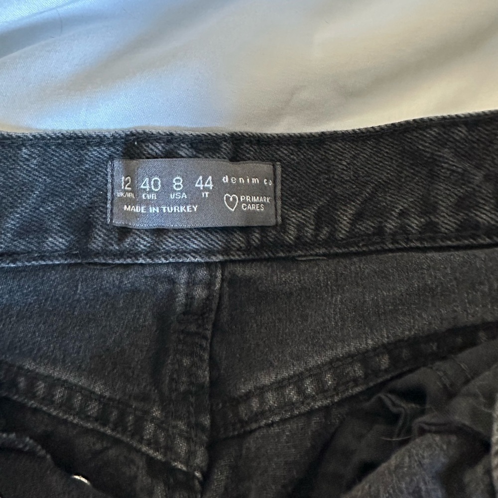 Black Multi-Button Jeans - Picture 3 of 5
